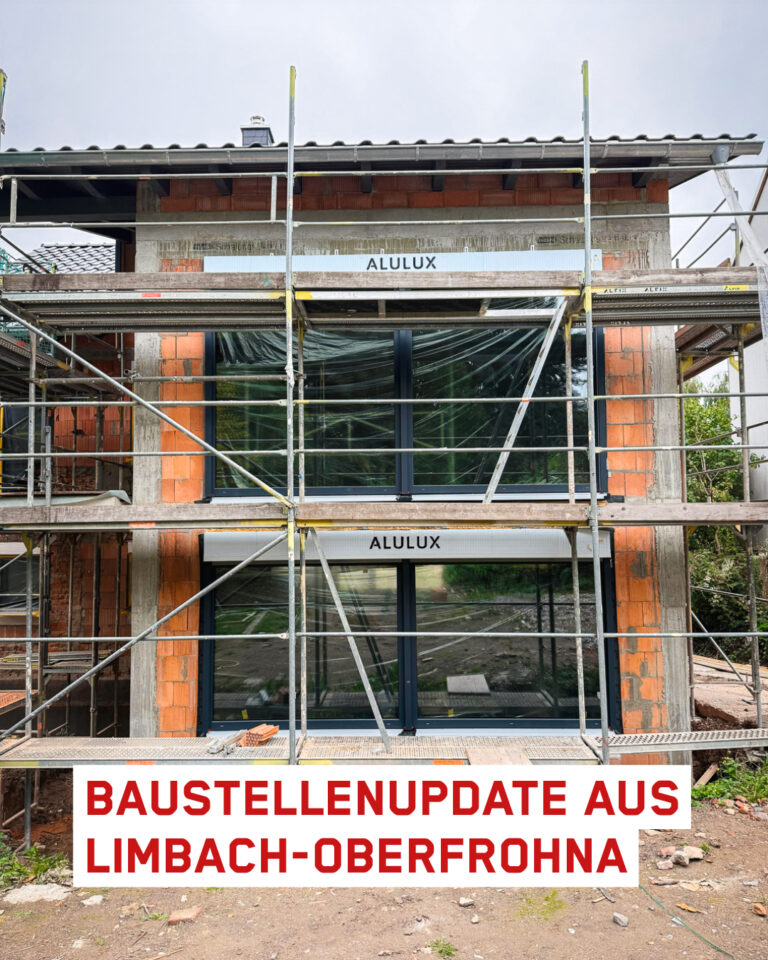 Baustellenupdate aus Limbach-Oberfrohna